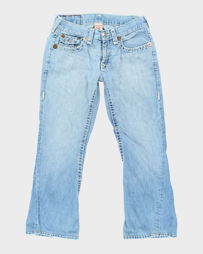 Vintage Y2K True Religion Bootcut Light Wash Jeans - W32 L28