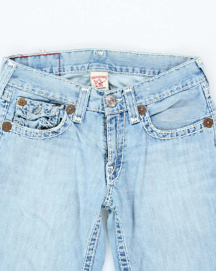 Vintage Y2K True Religion Bootcut Light Wash Jeans - W32 L28