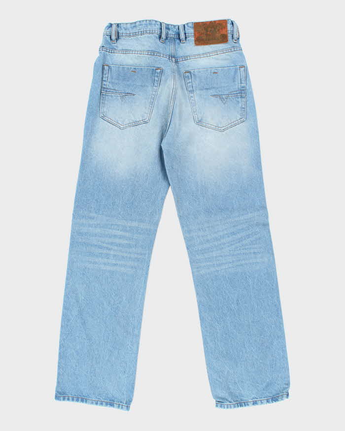 Vintage Y2K Diesel Straight Leg Light Wash Jeans - W32 L31