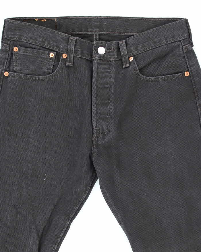 Vintage 90's Levi's 501 Black Wash Denim Jeans - W32 L28