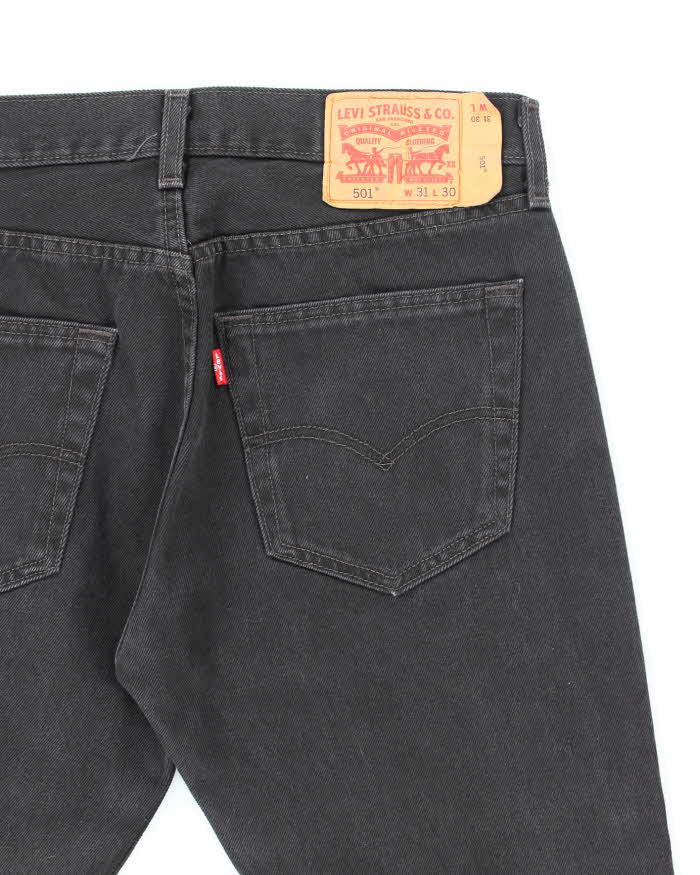 Vintage 90's Levi's 501 Black Wash Denim Jeans - W32 L28