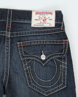 Vintage Y2K True Religion Dark Wash Straight Leg Jeans - W32 L30