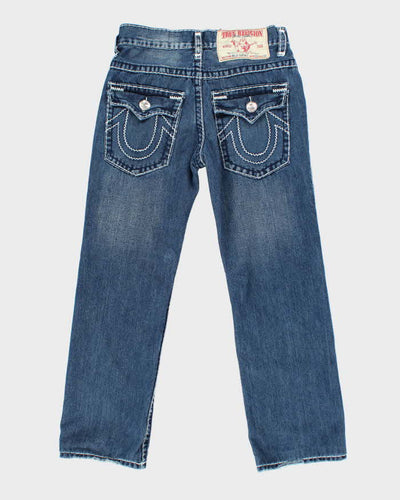 Vintage Y2K True Religion Medium Wash Straight Leg Jeans - W28 L28