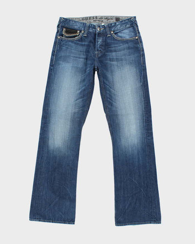 Vintage Y2K Guess Jeans Slim Boot Medium Wash Jeans - W32 L31