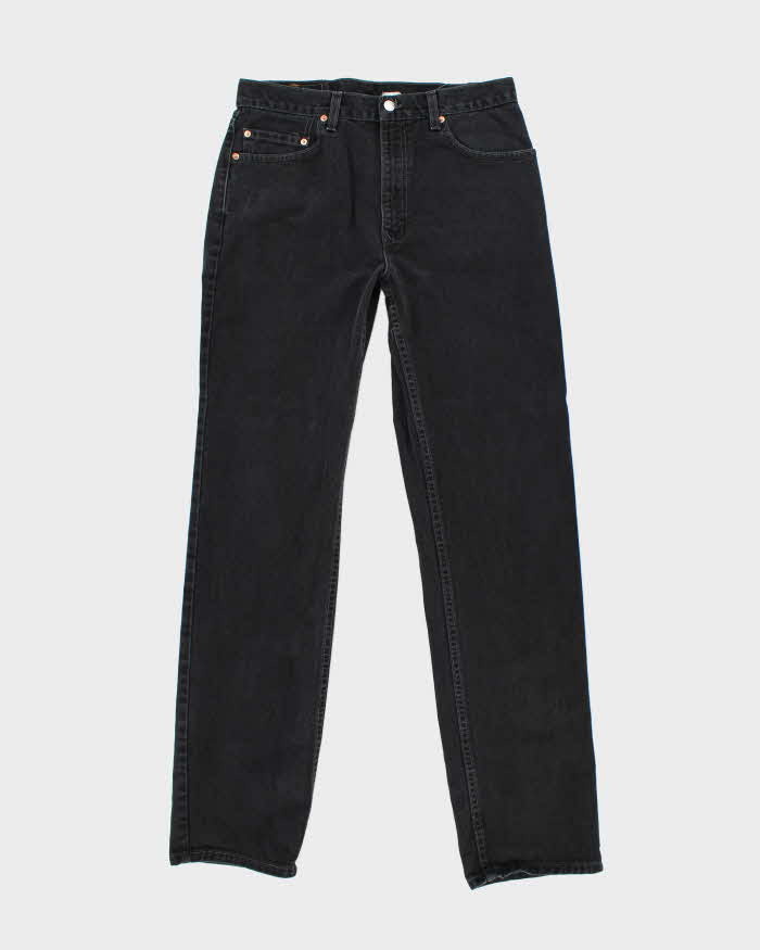 Vintage 90's Levi's 505 Black Wash Relaxed Fit Jeans - W32 L33