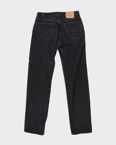Vintage 90's Levi's 505 Black Wash Relaxed Fit Jeans - W32 L33