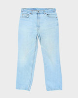 Vintage 90's Levi's Orange Tab Straight Fit Light Wash Jeans - W36 L31
