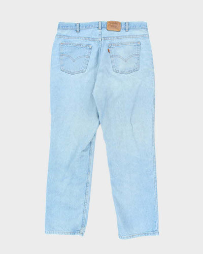 Vintage 90's Levi's Orange Tab Straight Fit Light Wash Jeans - W36 L31