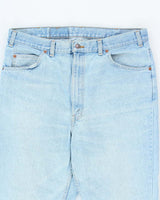 Vintage 90's Levi's Orange Tab Straight Fit Light Wash Jeans - W36 L31