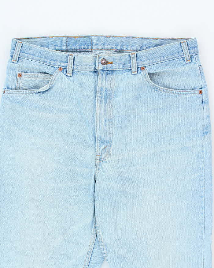 Vintage 90's Levi's Orange Tab Straight Fit Light Wash Jeans - W36 L31