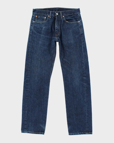 Vintage 90's Levi's 505 Dark Wash Relaxed Fit Jeans - W32 L30