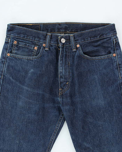 Vintage 90's Levi's 505 Dark Wash Relaxed Fit Jeans - W32 L30