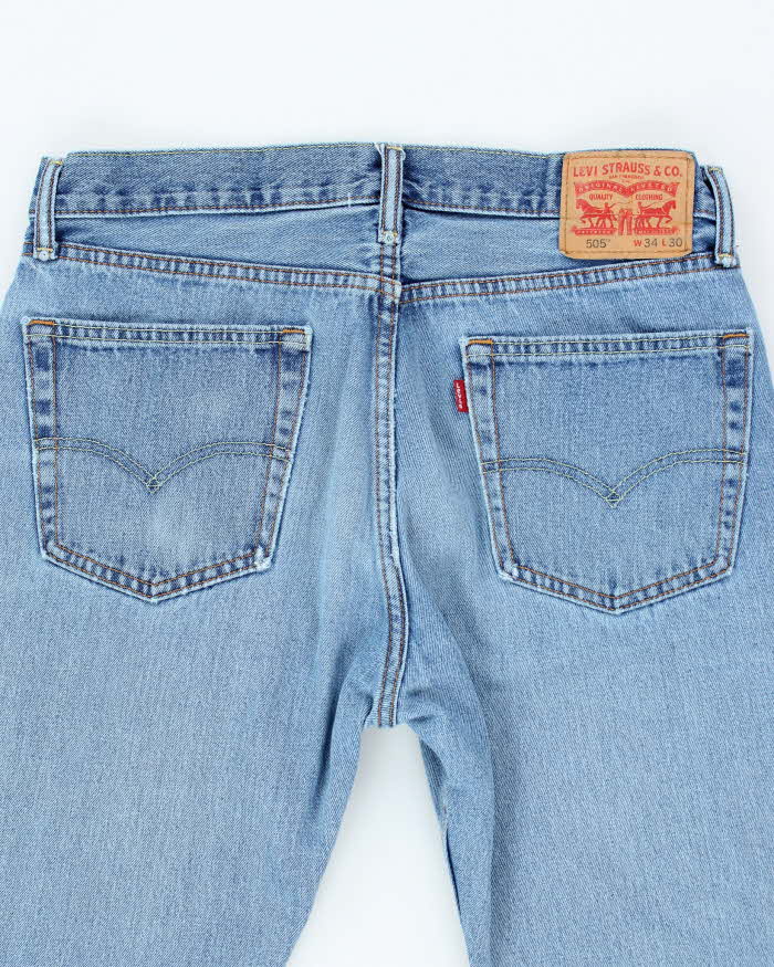 Vintage 90's Levi's 505 Light Wash Jeans - W30 L27