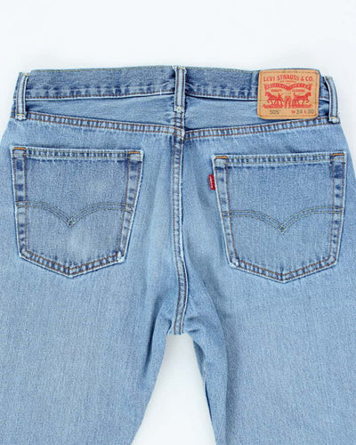 Vintage 90's Levi's 505 Light Wash Jeans - W30 L27