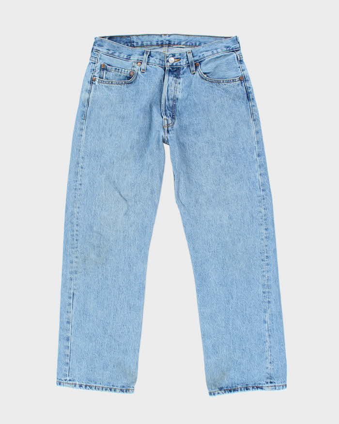 Vintage Levi's 501 Light Wash Straight Leg Jeans- W30 L27