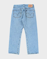 Vintage Levi's 501 Light Wash Straight Leg Jeans- W30 L27