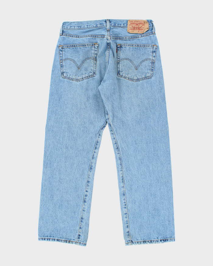 Vintage Levi's 501 Light Wash Straight Leg Jeans- W30 L27