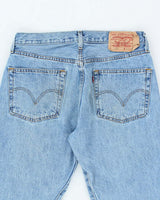 Vintage Levi's 501 Light Wash Straight Leg Jeans- W30 L27