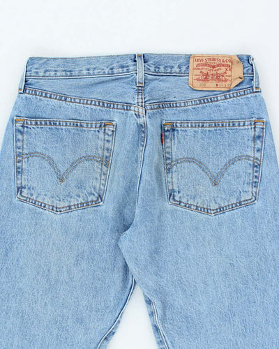 Vintage Levi's 501 Light Wash Straight Leg Jeans- W30 L27
