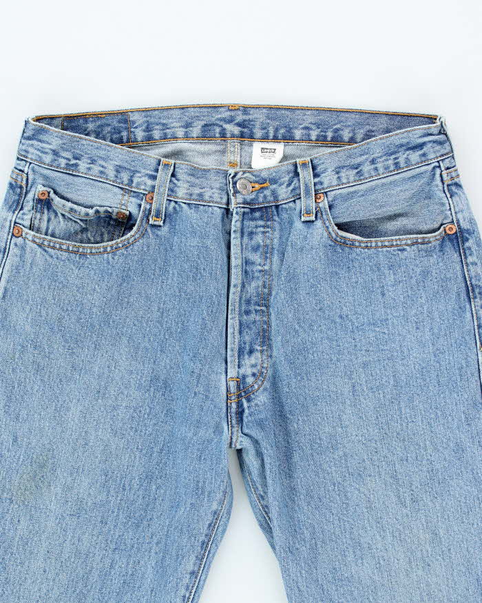Vintage 90's Levi's 501 Straight Leg Light Wash Jeans - W30 L29