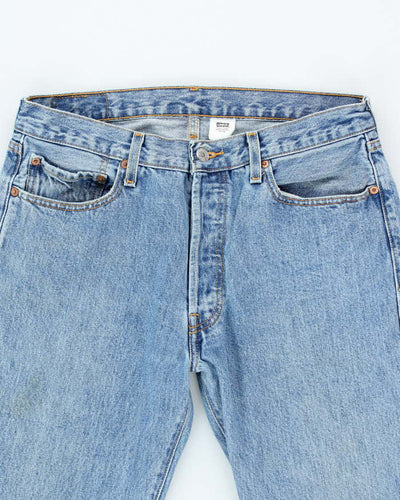 Vintage 90's Levi's 501 Straight Leg Light Wash Jeans - W30 L29