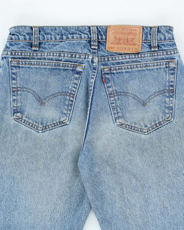 Vintage 90's Levi's 550 Light Wash Relaxed Fit Jeans - W30 L28