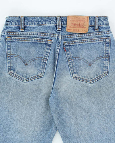 Vintage 90's Levi's 550 Light Wash Relaxed Fit Jeans - W30 L28