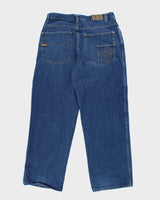 Vintage 2000's Enyce Wide Leg Dark Wash Denim Jeans - W32 L30