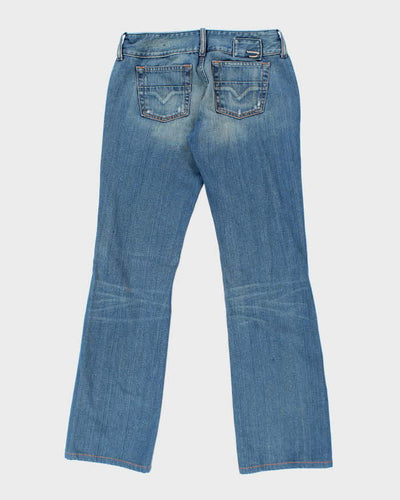 Vintage Y2K Diesel Straight Leg Medium Wash Jeans - W28 L30