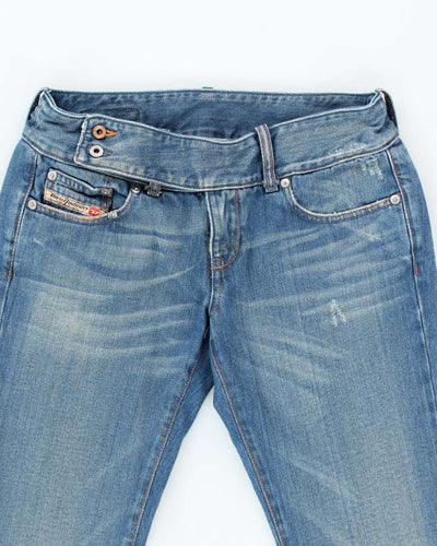 Vintage Y2K Diesel Straight Leg Medium Wash Jeans - W28 L30