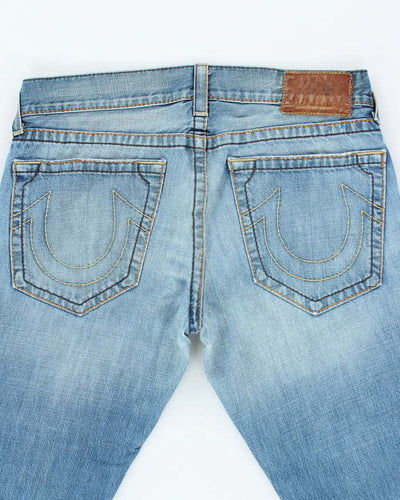 Vintage Y2K True Religion Medium Wash Relaxed Fit Jeans - W34 L31