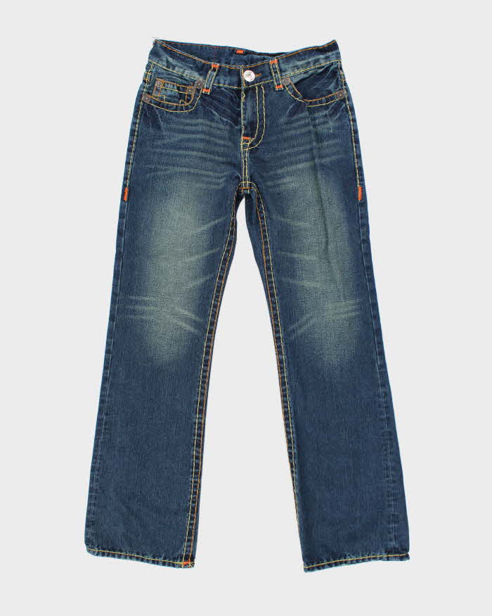 Vintage Y2K True Religion Relaxed Fit Dark Wash Jeans - W32 L31