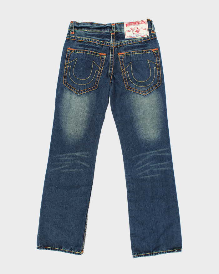 Vintage Y2K True Religion Relaxed Fit Dark Wash Jeans - W32 L31