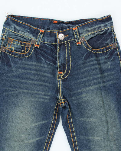 Vintage Y2K True Religion Relaxed Fit Dark Wash Jeans - W32 L31