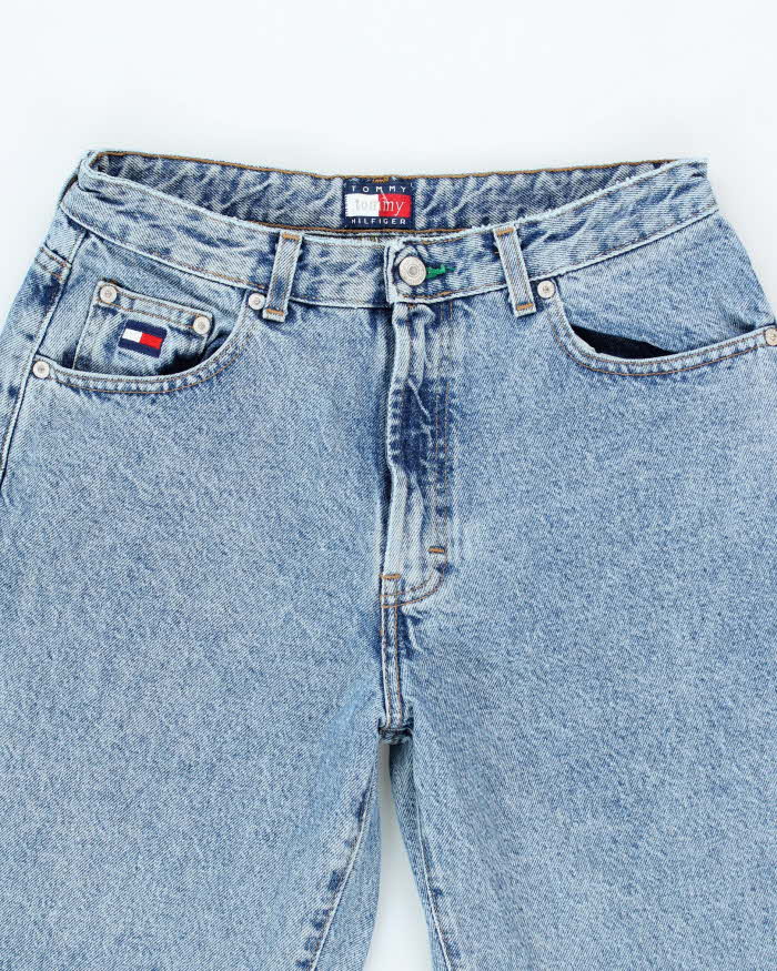 Vintage Y2K Tommy Hilfiger Tapered Light Wash Jeans - W28 L31