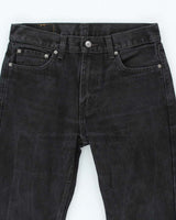 Vintage Levi's 501 Black Dark Wash Straight Fit Jeans - W30 L27