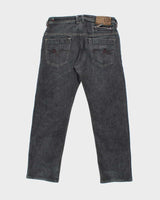 Vintage Y2k 00s Diesel Black Straight Legs Jeans - W34 L29