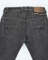 Vintage Y2k 00s Diesel Black Straight Legs Jeans - W34 L29