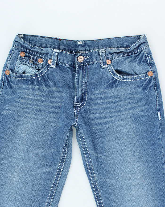 Vintage Y2k 00s True Religion Blue Jeans - W38 L33