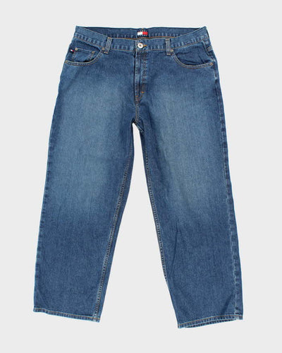 Vintage 90s Tommy Hilfiger Dark Wash Blue Jeans - W38 L30