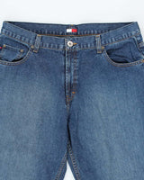 Vintage 90s Tommy Hilfiger Dark Wash Blue Jeans - W38 L30