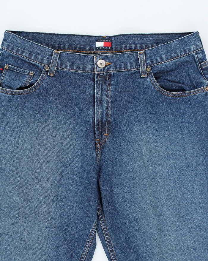 Vintage 90s Tommy Hilfiger Dark Wash Blue Jeans - W38 L30