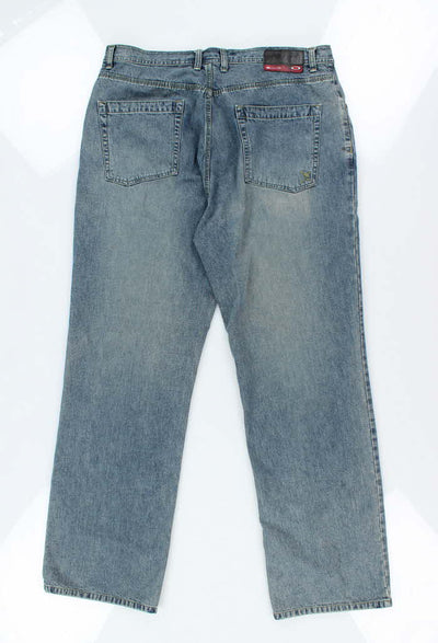 Y2k 00s Oakley Grainy Medium Wash Jeans - W40 L34