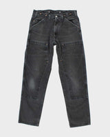 Vintage 90s Bailey's Wild Ass Double Knee Carpenter Jeans - W34 L33