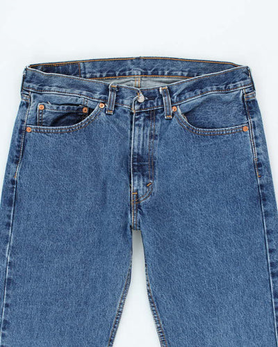 Levi's 505 Blue Jeans - W34 L29