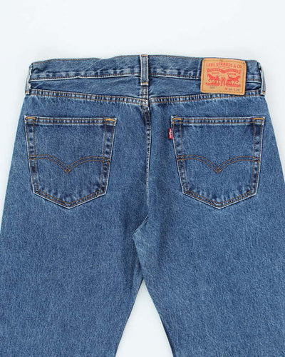 Levi's 505 Blue Jeans - W34 L29