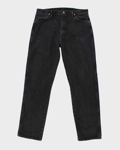 Vintage 90's Wrangler Faded Black Straight Leg Jeans - W34 L32