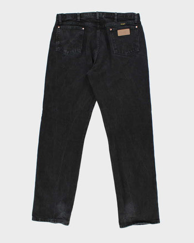 Vintage 90's Wrangler Faded Black Straight Leg Jeans - W34 L32