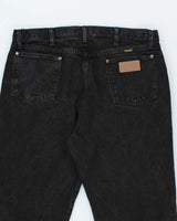 Vintage 90's Wrangler Faded Black Straight Leg Jeans - W34 L32