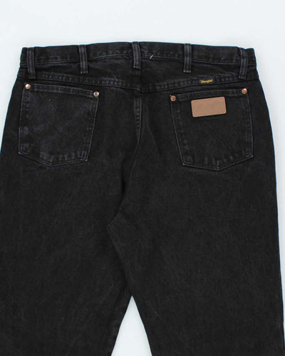 Vintage 90's Wrangler Faded Black Straight Leg Jeans - W34 L32